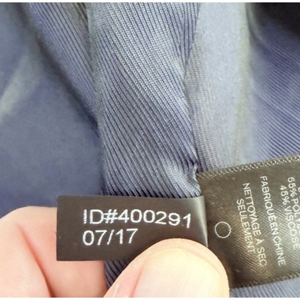 Express Men's Wool Blend Classic Topcoat Size XXL 2XL Gray 3 Hidden Buttons EUC - Picture 9 of 16
